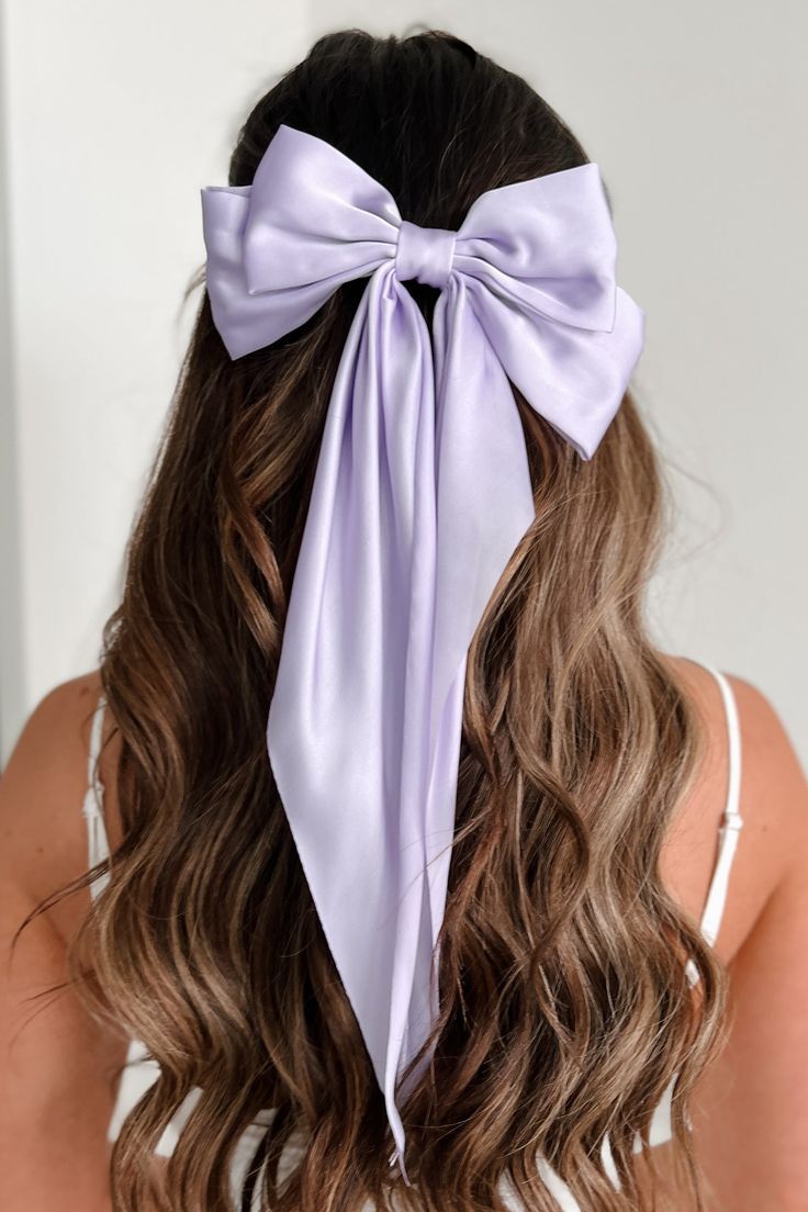 Sicily Satin Bowknot Hair Clip